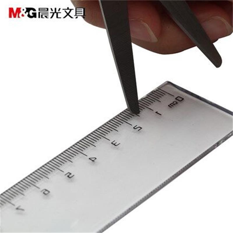 晨光(M&G) ARL96005 直尺 学生透明 30cm尺子 办公绘图制图测量尺子 5把/组 单组价格 5组起订