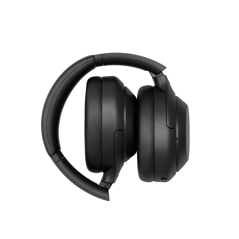 索尼(SONY)WH-1000XM4 高解析度无线蓝牙降噪 头戴式耳机(黑色高清大图