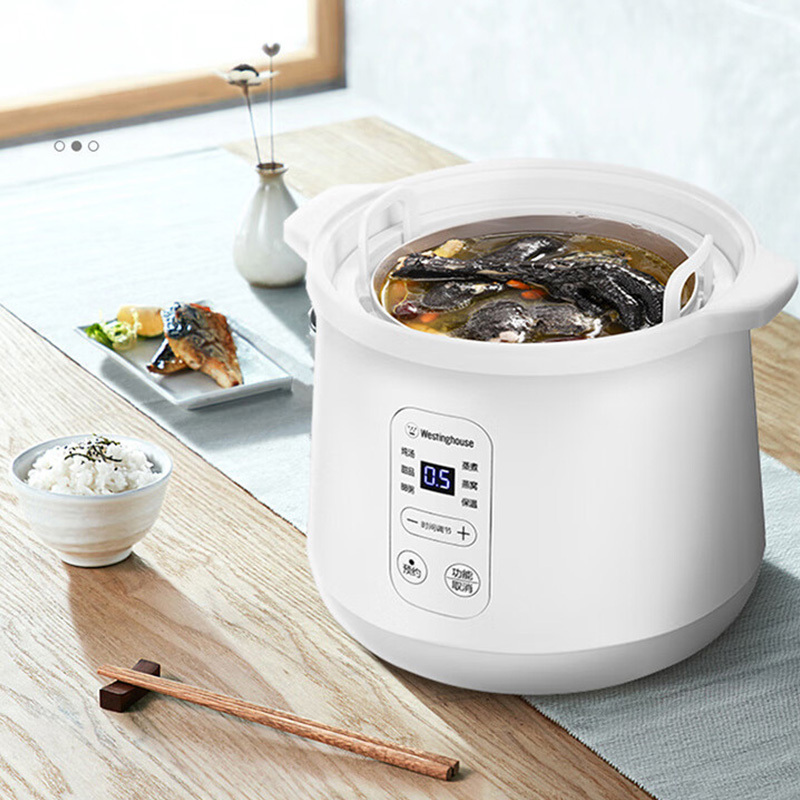 西屋电炖盅1.2L隔水炖煮长效保温智能预约WDZ-121高清大图