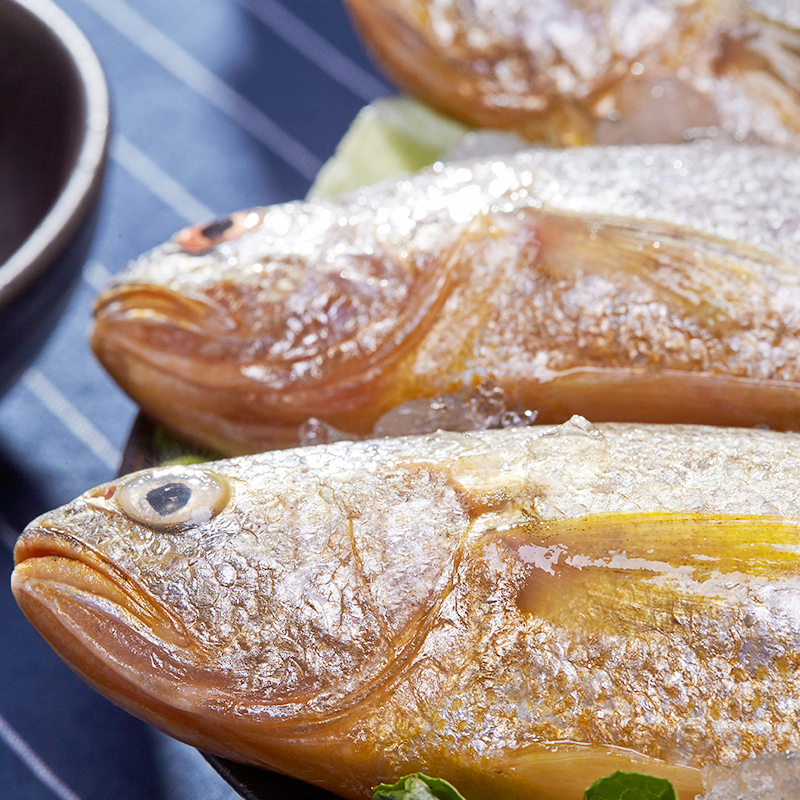 简单滋味 冷冻 东海黄鱼400g( 3-4条)海鲜水产