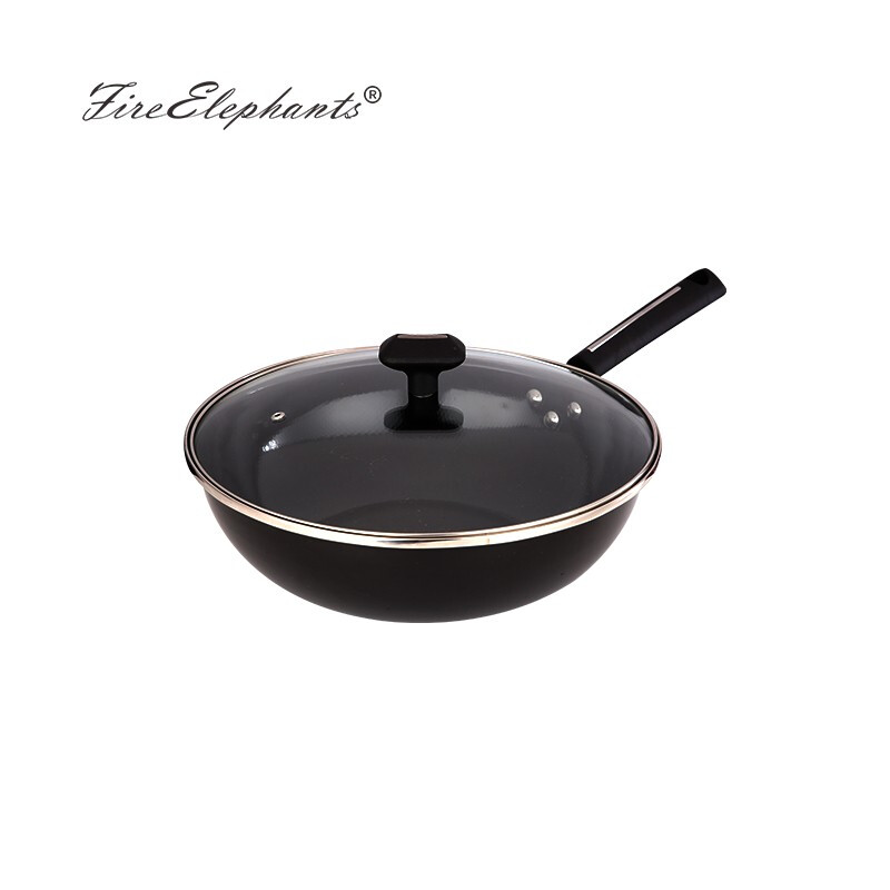 火象德州晶瓷三件套锅具 HXG-TZ024套高清大图