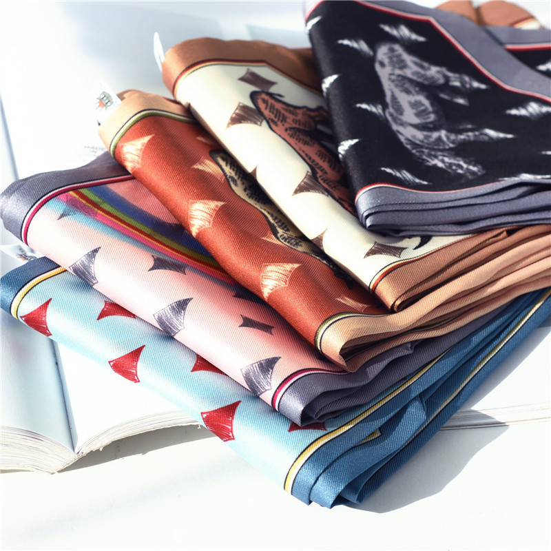 美帮汇新款首周两件5折 丝巾女百搭细窄小长条春秋季长围丝巾绑带搭西装 新品首周5折