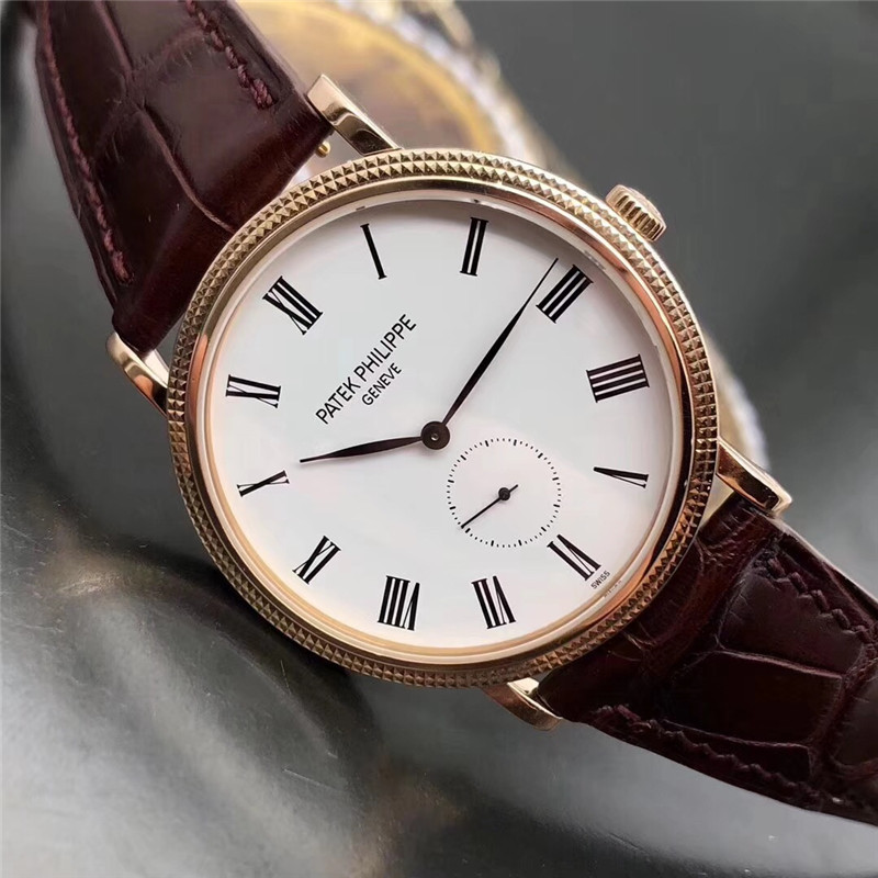 正品二手95新】 百达翡丽PP 手表男古典表系列