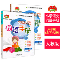 小学词语手册 六年级上册+下册全2册 人教版 教学练小学生6年级上下册课本同步生字词语练习册词语手册作业本 开明出版