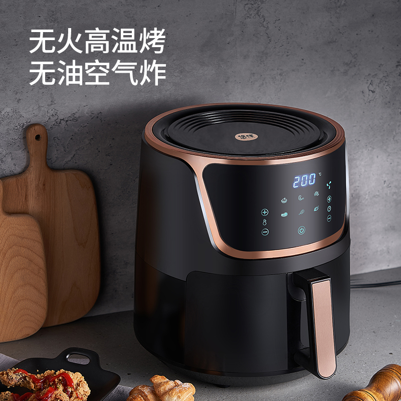 悠伴（Upany）空气炸锅6L智能家用大容量无油电炸锅液晶触控全自动薯条机YB-159DT-C