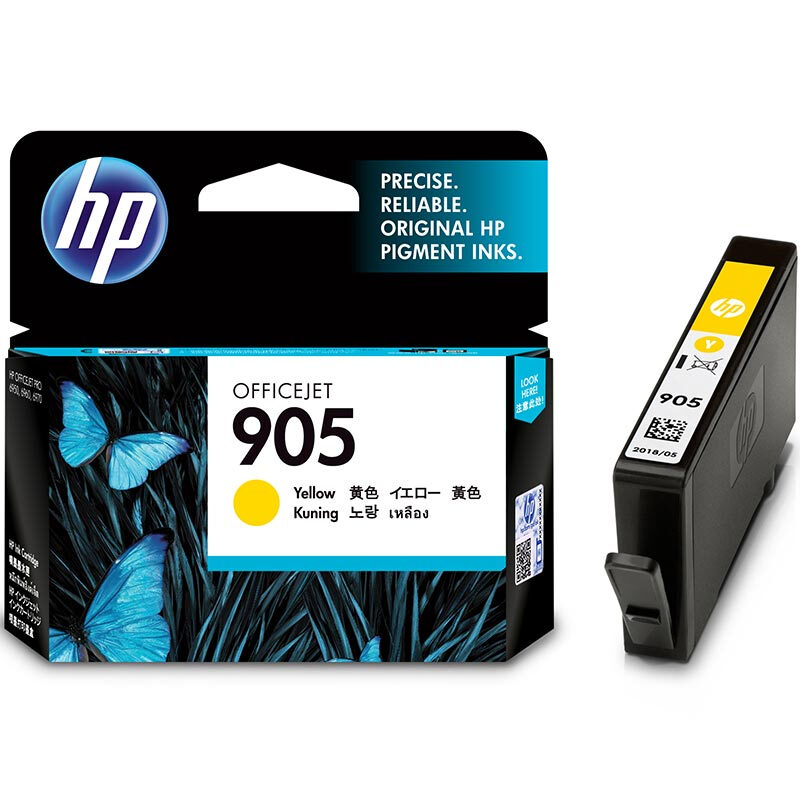 惠普(HP)T6M01AA 905 黑色彩色墨盒套装(适用OfficeJet 6960 6970)高清大图