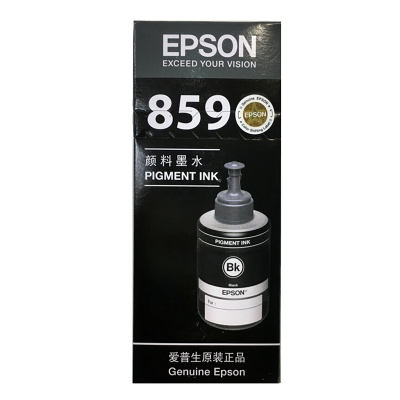 爱普生(EPSON)T8591 黑色墨水瓶 859(适用M105/M205/L605/L655/L1455)高清大图