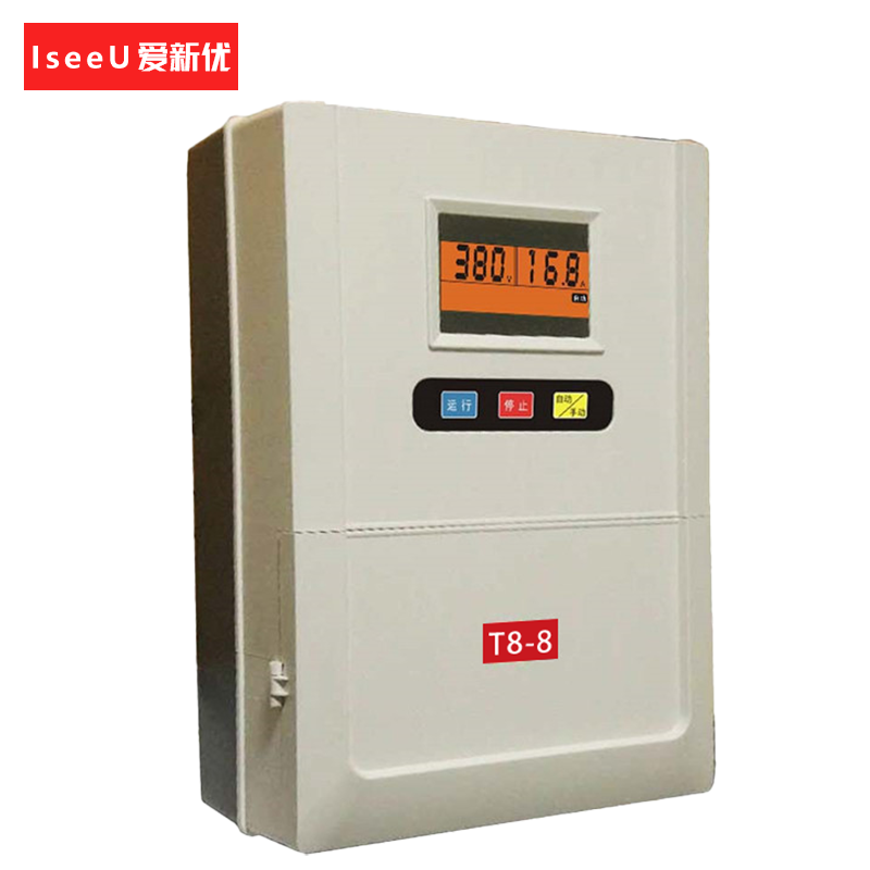 爱新优 三相水泵智能控制器 T8-8 0.75-4KW 一控一 (台)高清大图