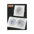 双头射灯 2*9w3000k开孔200*100mm