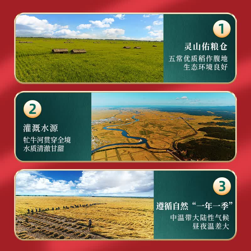 柴火大院 五常大米 东北大米 5kg 新米高清大图