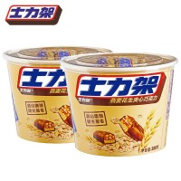 士力架 巧克力 燕麦花生夹心巧克力380g桶装