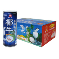 椰牛果肉椰子汁245ml*6罐装椰子水饮料饮品婚宴