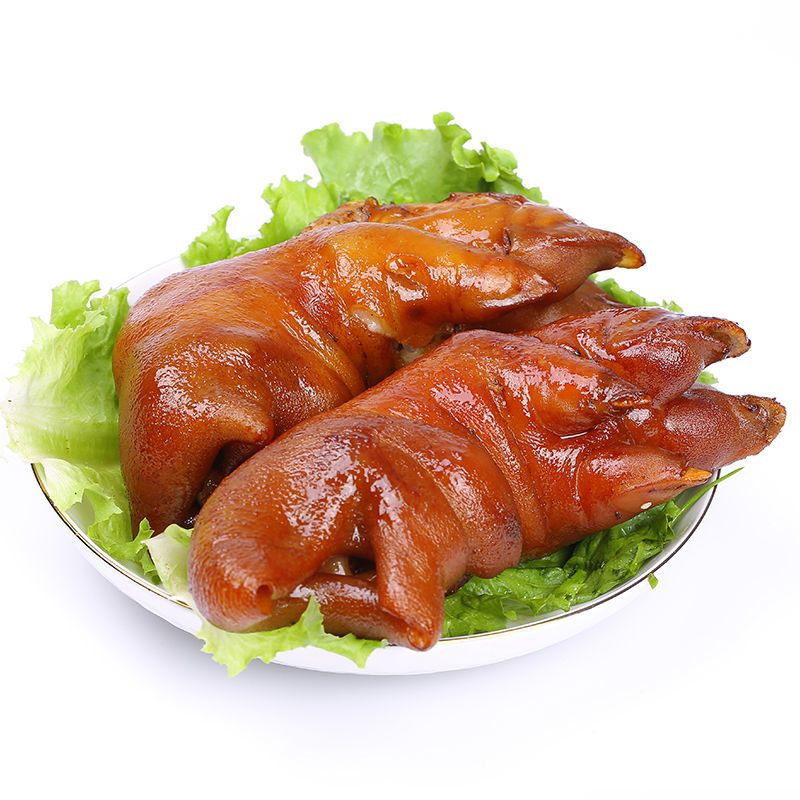 卤味酱猪蹄猪爪猪脚猪手真空即食熟食零食休闲小吃下酒菜500g