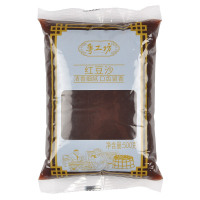 晋唐粤工坊月饼馅料红豆沙青团蛋黄酥烘焙原料500g