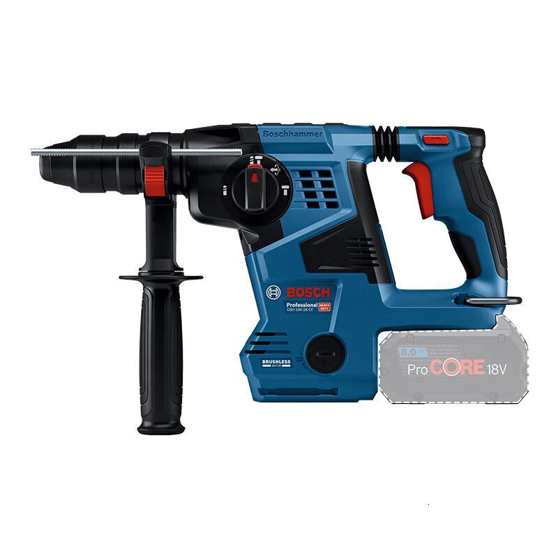 博世(BOSCH)GBH18V-28CF重载级无刷马达锂电电锤[不含电池充电器]