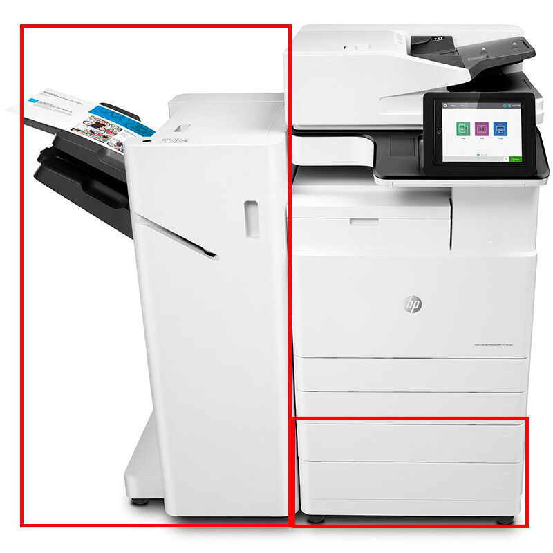 惠普(HP)LaserJet Managed MFP E77830dn 彩色数码复合机(打印、复印、扫描)