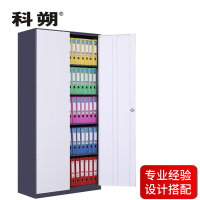 科朔 文件柜通体文件柜钢柜钢制办公室资料柜储物柜KS-G006