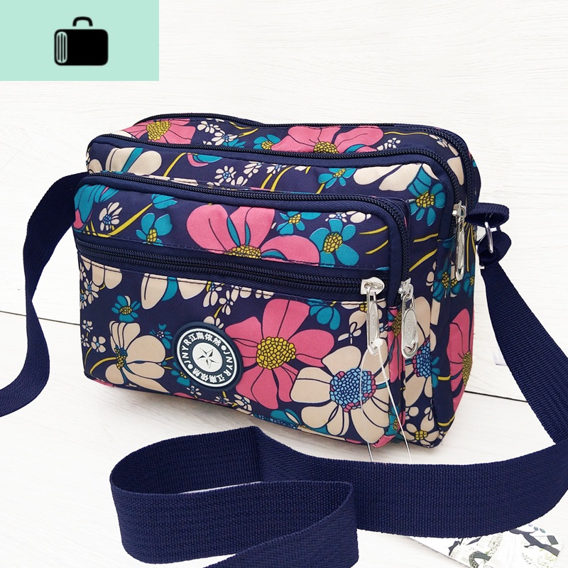 斜挎包女2020经典百搭防水牛津布尼龙单肩包妈妈包零钱手机旅行包NEW LAKE女士钱包/卡包