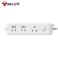 公牛(BULL)插座/接线板/插线板 三位空调16A插排大功率4000W 全长1.8米总控开关GN-406D