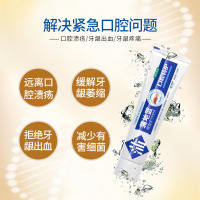 蒲地蓝可炎宁牙膏100g清新口气无氟成人牙龈出血溃疡口腔牙周护理抑制牙菌斑薄荷味