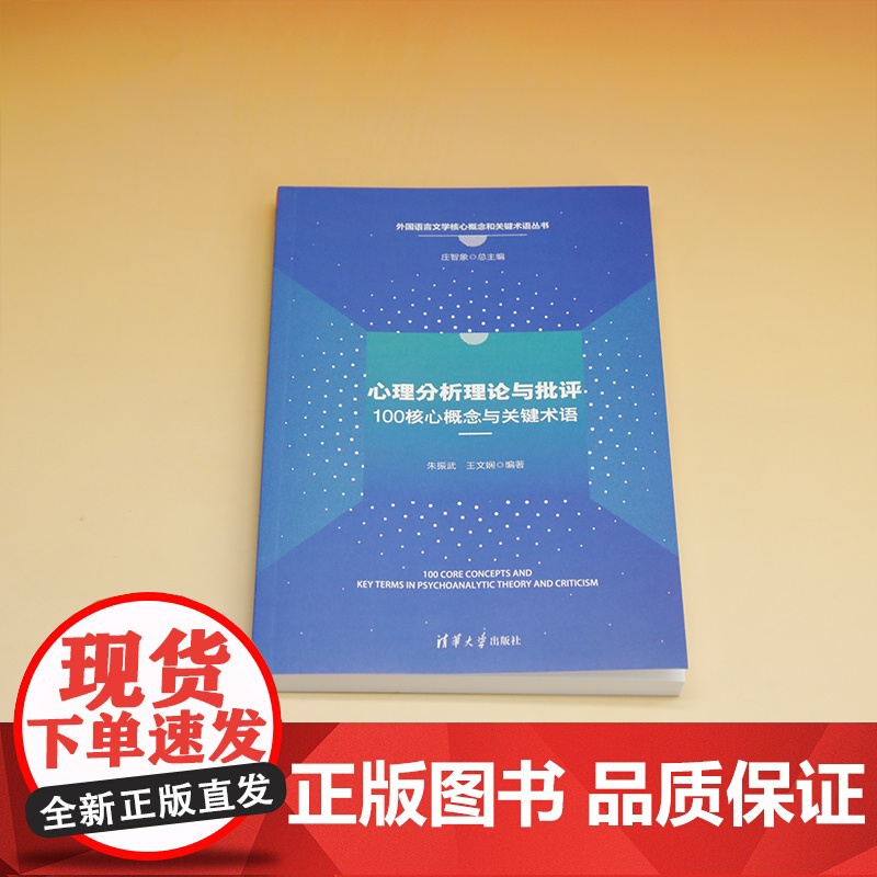 [正版新书]心理分析理论与批评100核心概念与关键术语 朱振武、王文娴 清华大学出版社 心理分析理论高清大图