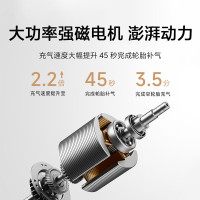 小米米家充气宝2Pro大功率数字胎压检测内置锂电电池新能源汽车充气泵家居组合套装