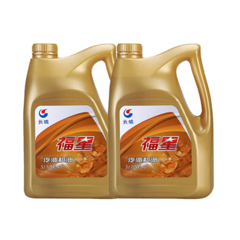 长城润滑油福星 SJ级 矿物型汽机油 10W-40 四季通用 3.5kg/4L 1桶