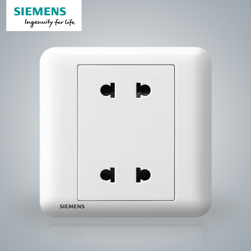 西门子(SIEMENS)开关插座 皓睿玉釉白系列四孔插座5UB01123NC01