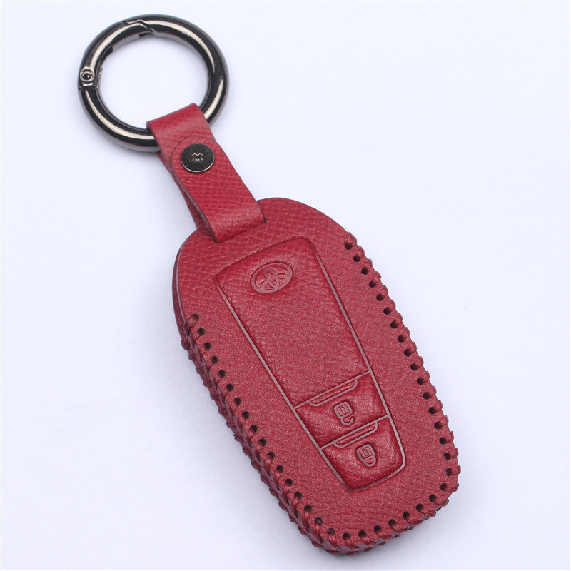2020款凯美瑞八代专用钥匙包18款普拉多霸道汽车真皮钥匙套扣19款汽车