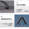 珂攸洋折叠条桌胡桃色