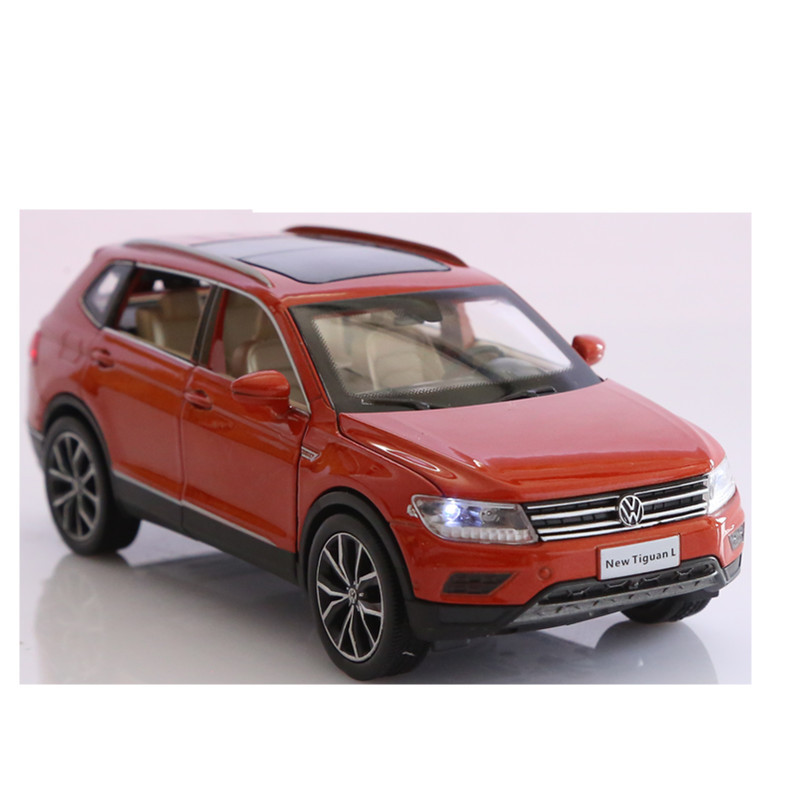 132大众途观l合金汽车模型原厂仿真金属车模收藏摆件回力玩具车