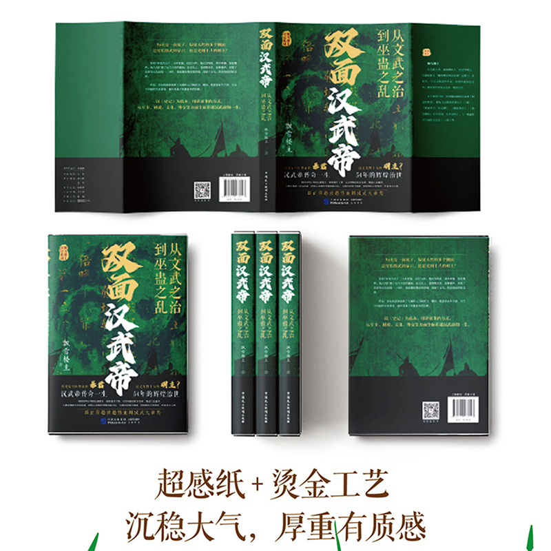 双面汉武帝:从文武之治到巫蛊之乱 [正版]双面汉武帝:从文武之治到巫蛊之乱(不止军事、财政和外交 还有权力的争夺和人性的高清大图