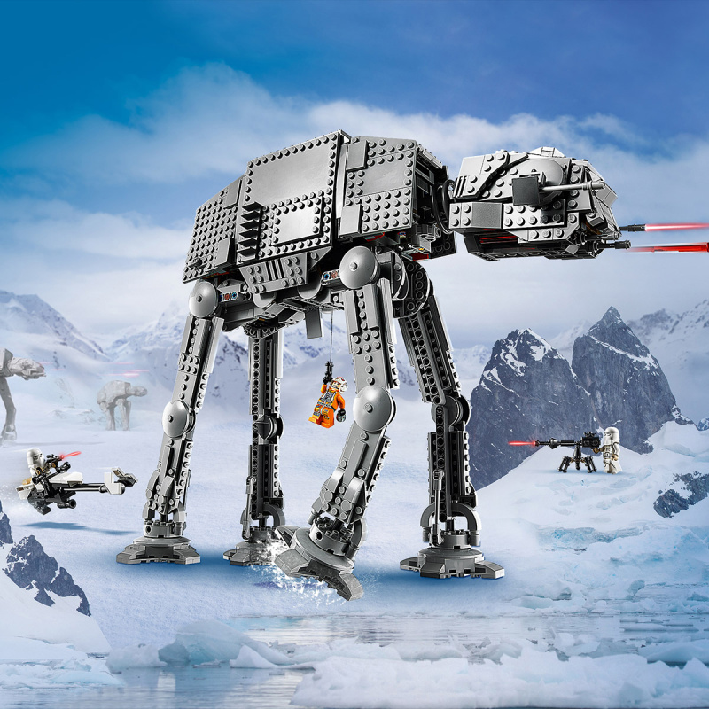 LEGO乐高星球大战系列AT-AT步行机75288 男孩女孩10岁+电影周边 玩具积木