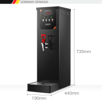 德玛仕(DEMASHI) 商用开水器 YT-3K 30F开水机 奶茶店全自动直饮机 步进式电热烧水器炉 热水机开水桶