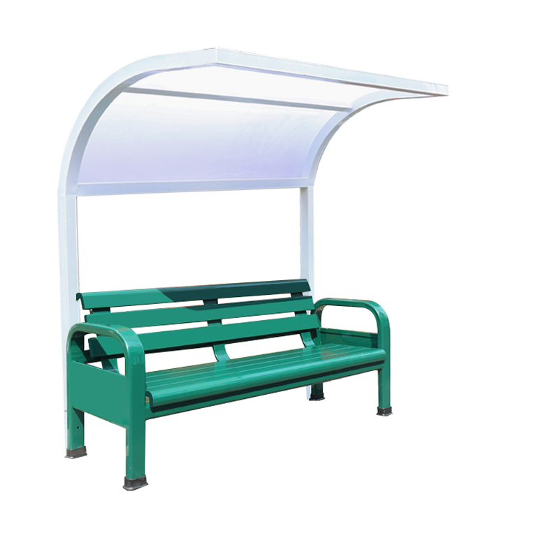 翼澜 户外椅 长椅带棚 张高清大图