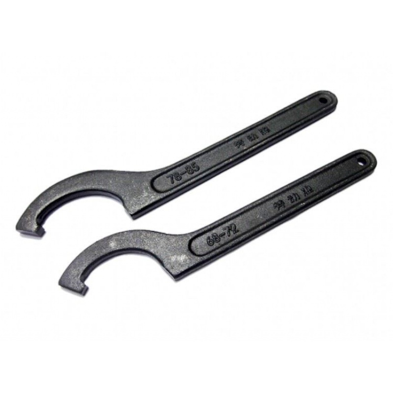 rsd劳动牌月牙扳手重型勾型扳手园螺母扳手水表孔钩勾头扳手