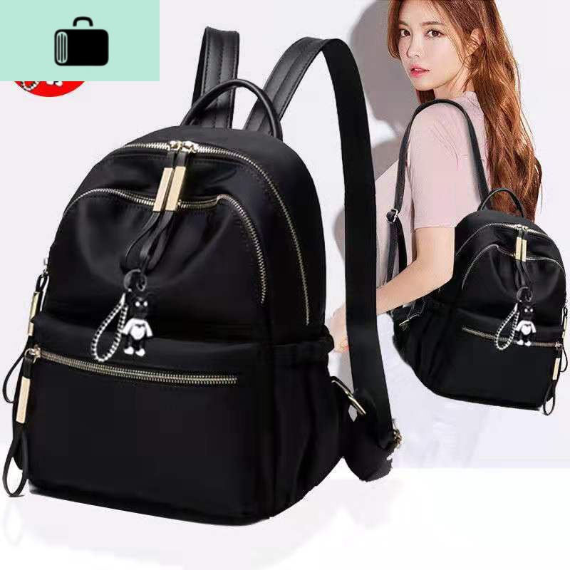 新款包包牛津布双肩包女韩版潮百搭时尚尼龙背包ulzzang学生书包NEW LAKE高清大图