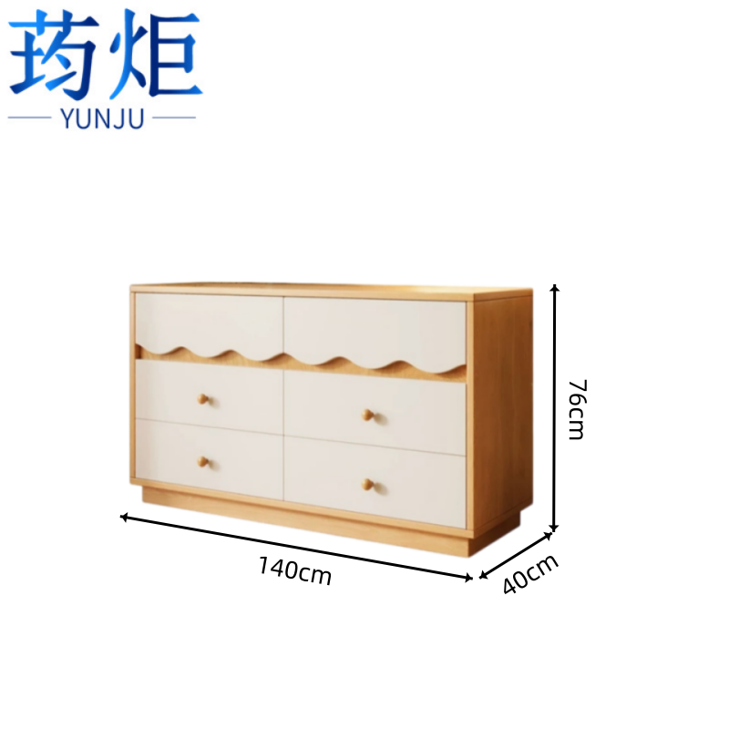 荺炬斗柜 原木六斗140cm 个
