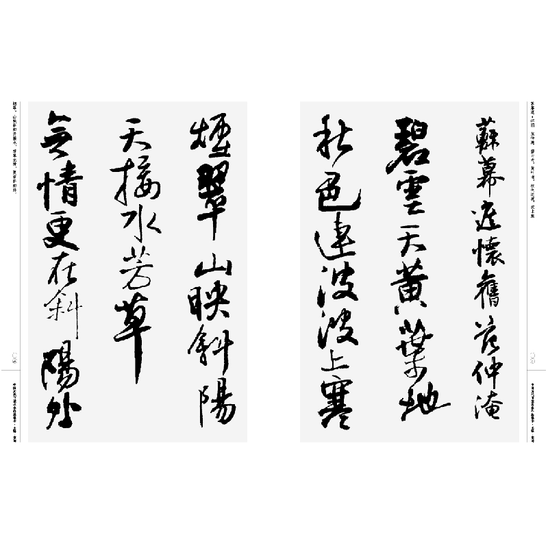醉染图书中国历代书法名家作品集字 王铎宋词9787102085449高清大图