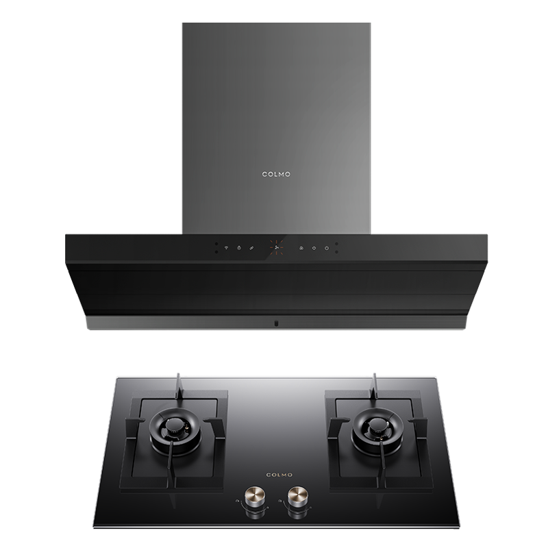 COLMO厨电套装CXKCP925S-D3+JZT-CSN50-E5 AI辅助烹饪 烟灶联动 27风量 5.0KW灶具