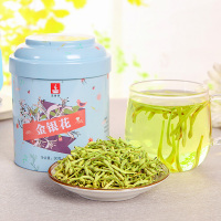 【买2赠茶勺】溢香醇金银花茶罐装茶叶鸳鸯藤花茶可搭枸杞菊花30g/罐