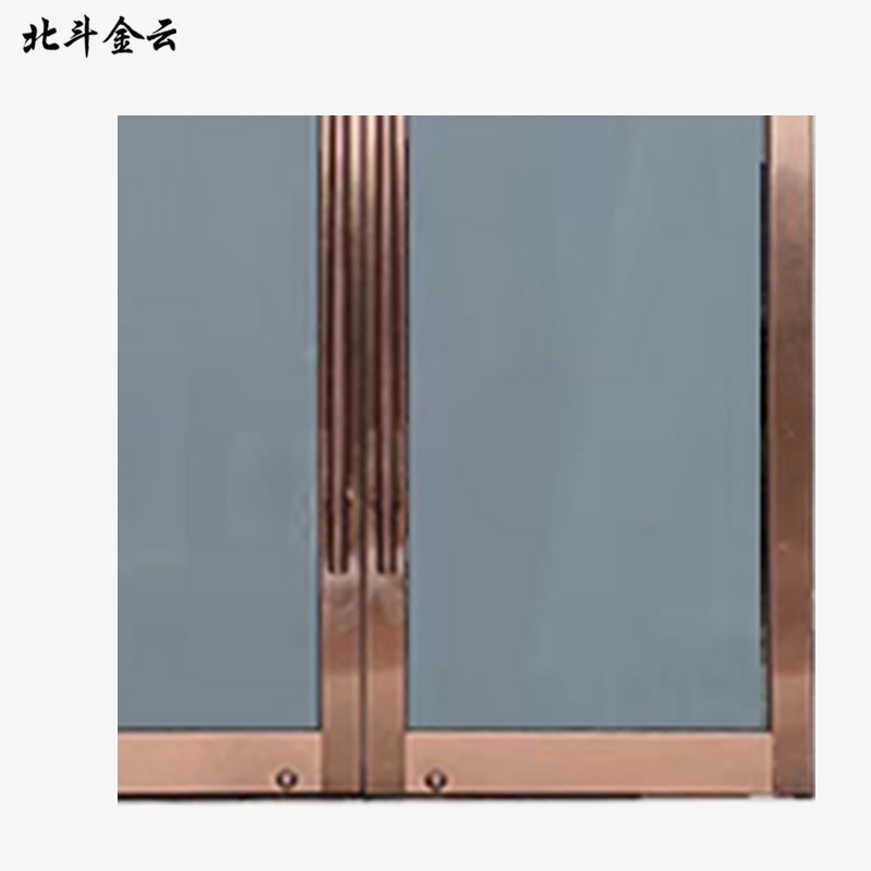 北斗金云 玻璃门 手动玻璃门 XBM-1 平方米高清大图