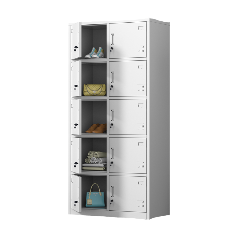 传承令 钢制鞋柜 900*450*2000 个高清大图