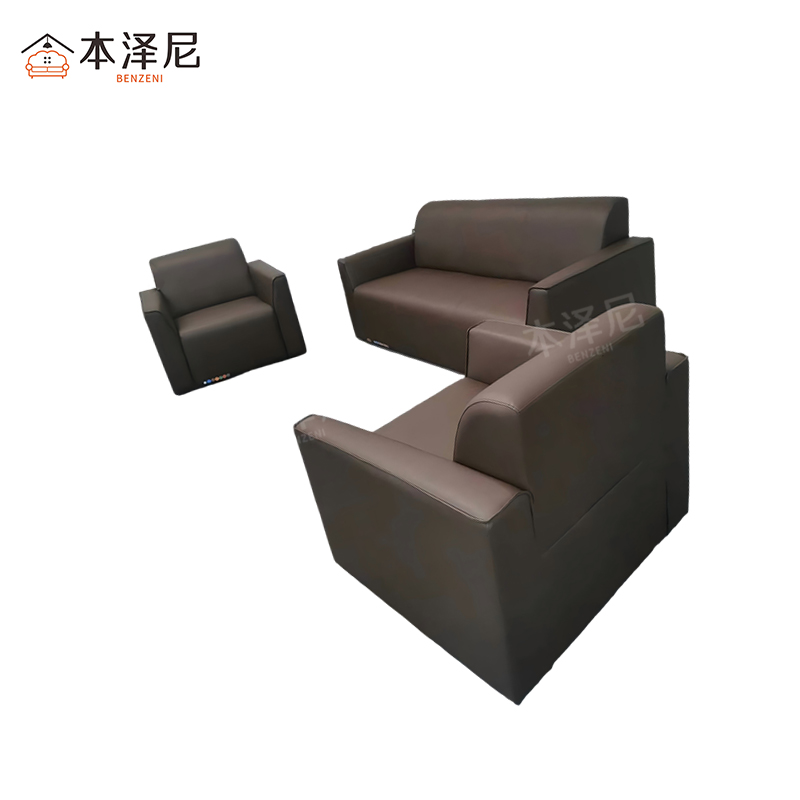 本泽尼 办公沙发(1+1+3) HTGH-XP113 1830*800*780mm 套高清大图