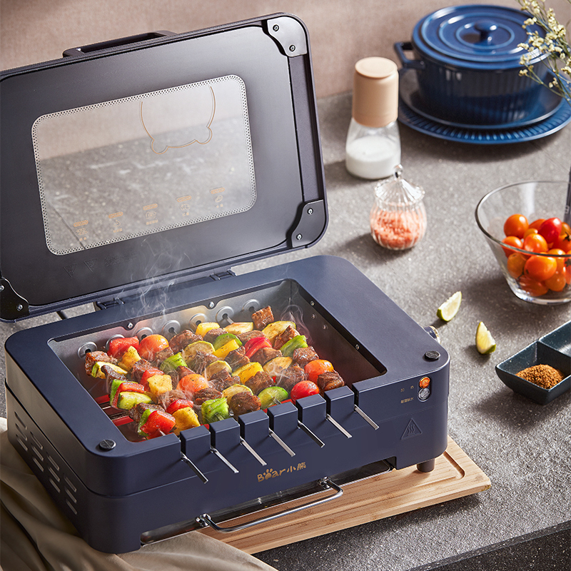 小熊(bear)电烤炉 家用无烟照烧炉烧烤机 dkl-b09d5