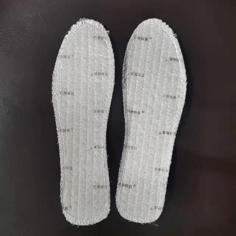 轮胎底布鞋男加绒保暖棉鞋老北京布鞋男千层底手工布鞋防滑耐磨 黑底鞋垫 35