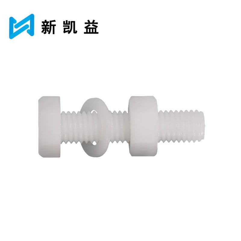新凯益 尼龙外六角螺栓 M10*100 套图片