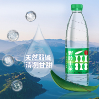 野岭山泉550ml*9瓶*2箱 天然弱碱性饮用水