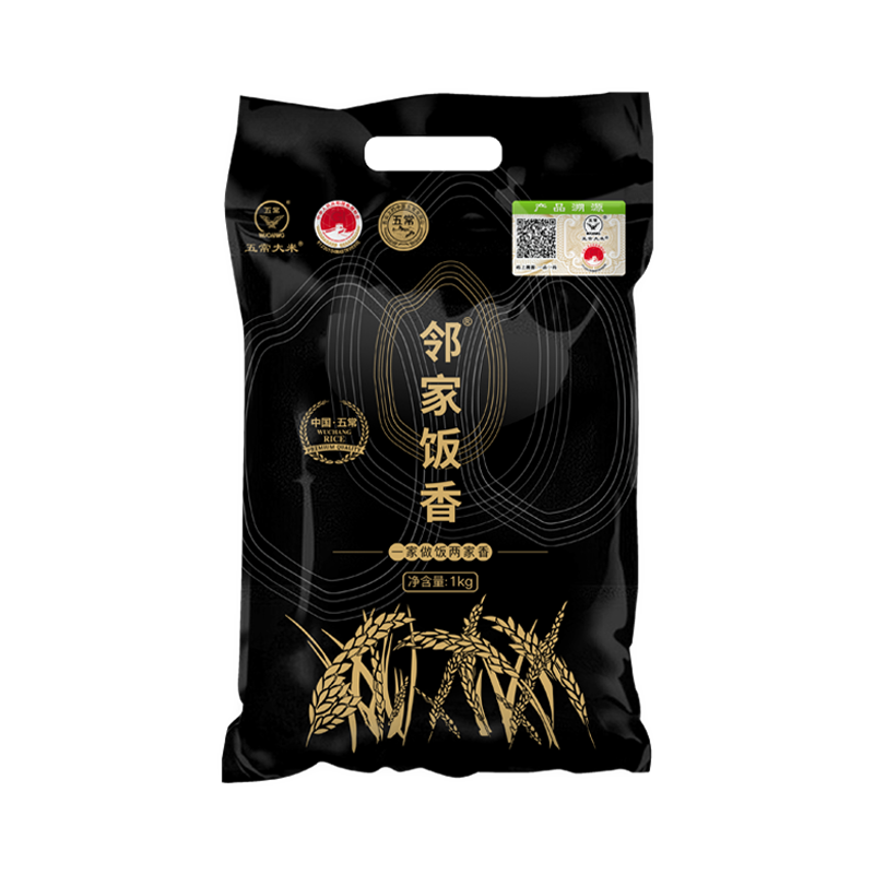 邻家饭香 五常大米 稻花香2号 1kg/袋 核心产区 LJFX31-高清大图