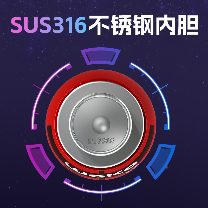 waka waka能量熊猫茶具（追梦系列）530mL高清大图